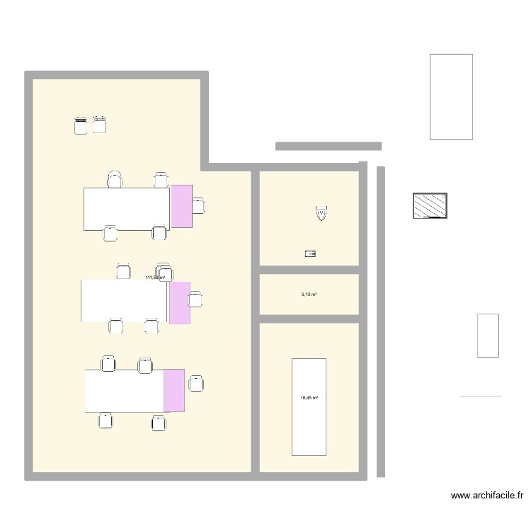 test fusion. Plan de 0 pièce et 0 m2