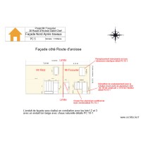 PC 9 Florian Façade beige après travaux détails