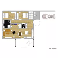 Bungalow 100 m2 - Hanglage - EG
