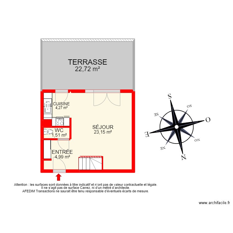 BI 9588 - . Plan de 16 pièces et 136 m2