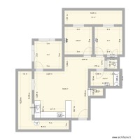 Plan appartement vide