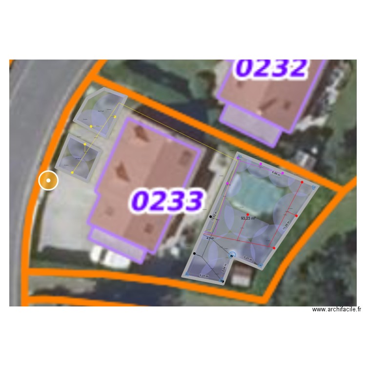 leandre. Plan de 3 pièces et 118 m2