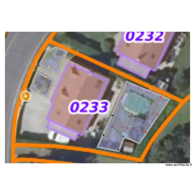 leandre. Plan de 