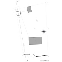 PETIT PLAN TERRAIN DE MASSE ET TOITURE