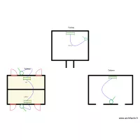circuit lumiere toillette paillotte debarra de MANONKPON