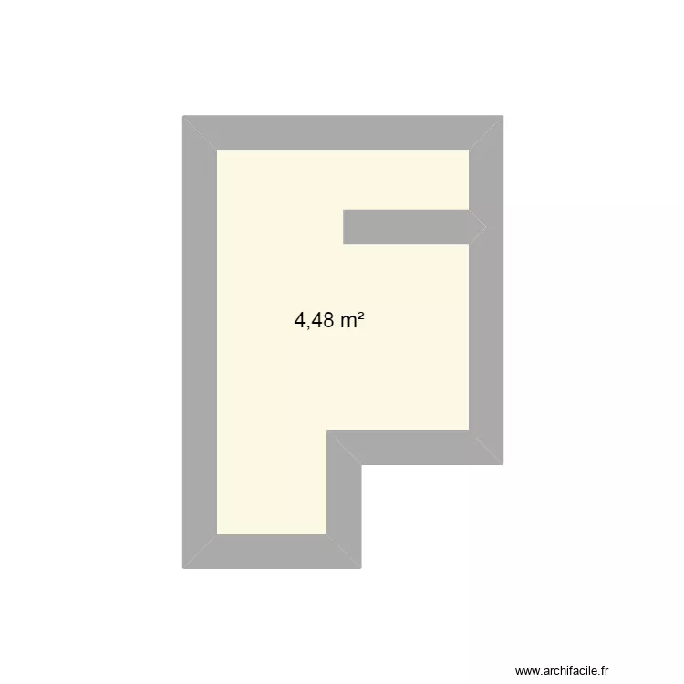 baine salle. Plan de 