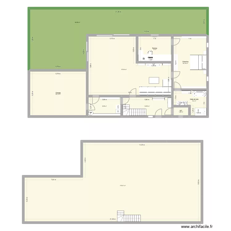 Home. Plan de 9 et 256 m² Home. Plan de 9 et 256 m²