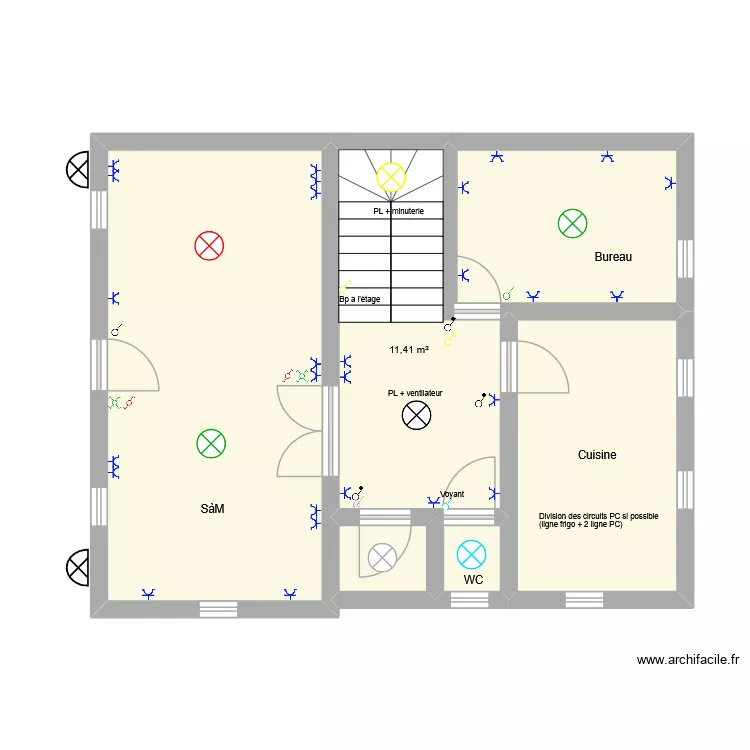 Vezelay. Plan de Vezelay. Plan de