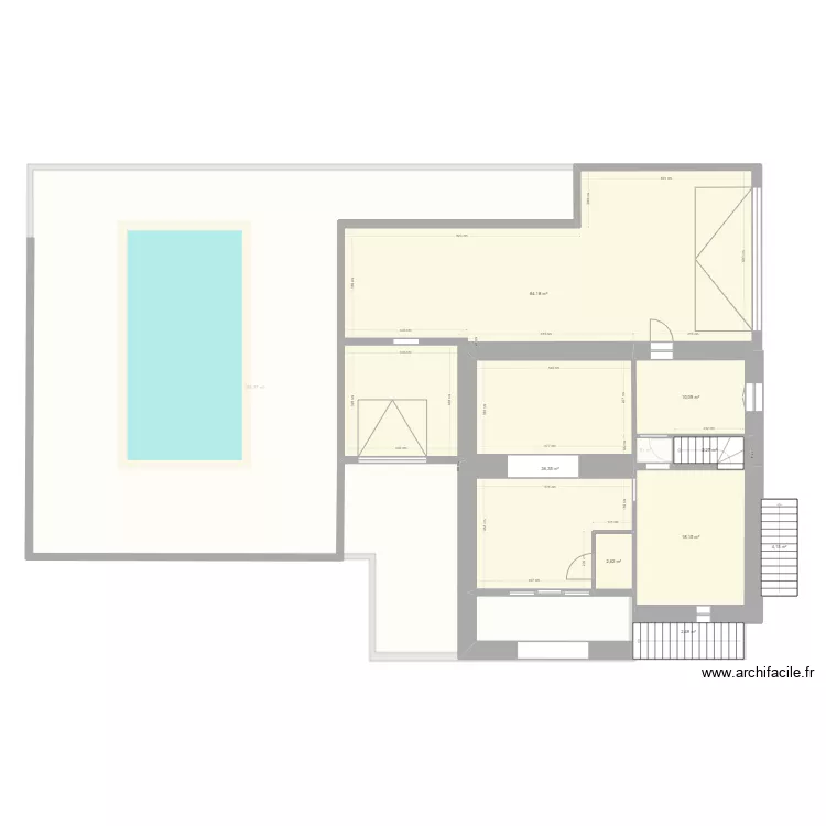 MAISON projet V1. Plan de 