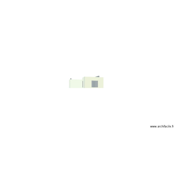 Salon. Plan de 2 pièces et 69 m2