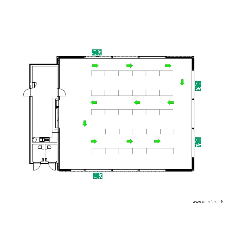 préau-chaumière1. Plan de 0 pièce et 0 m2
