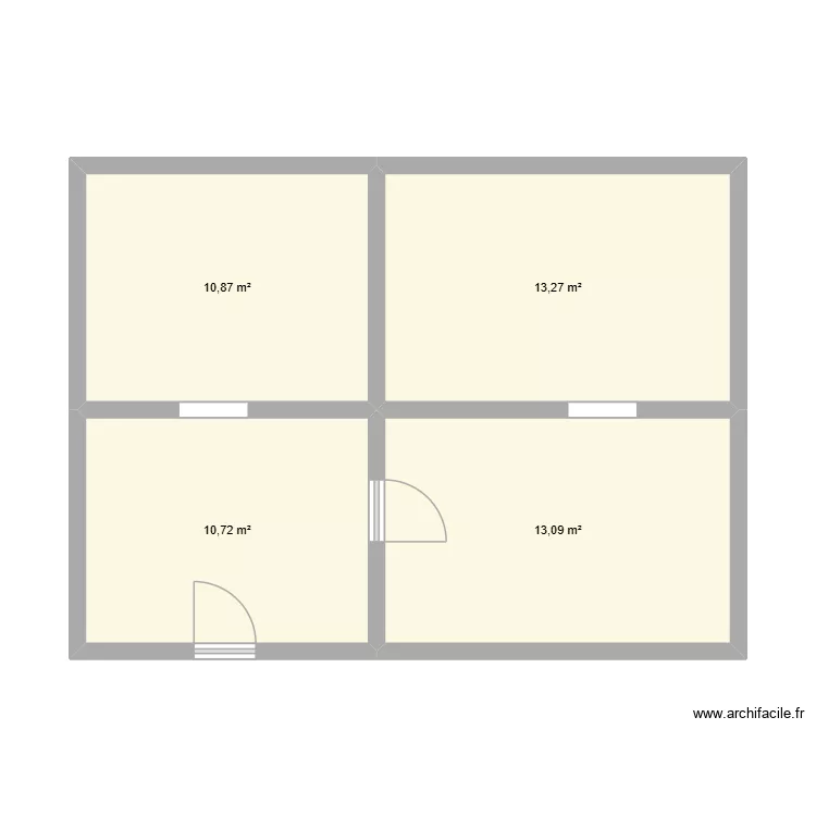 GARCIA - GRAND COURONNE. Plan de 20  et 137 m²