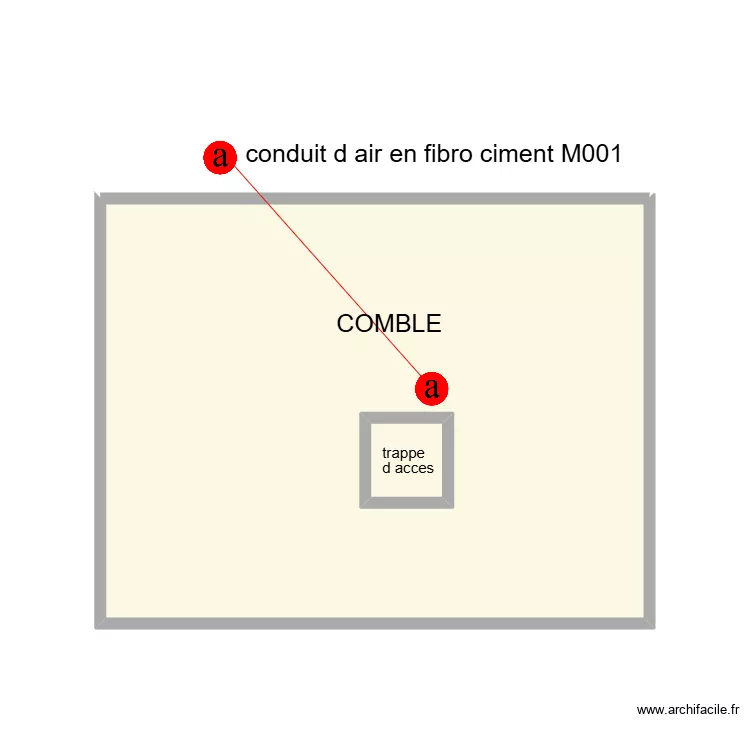RODILHAN COMBLE GAYE. Plan de 2  et 23 m²