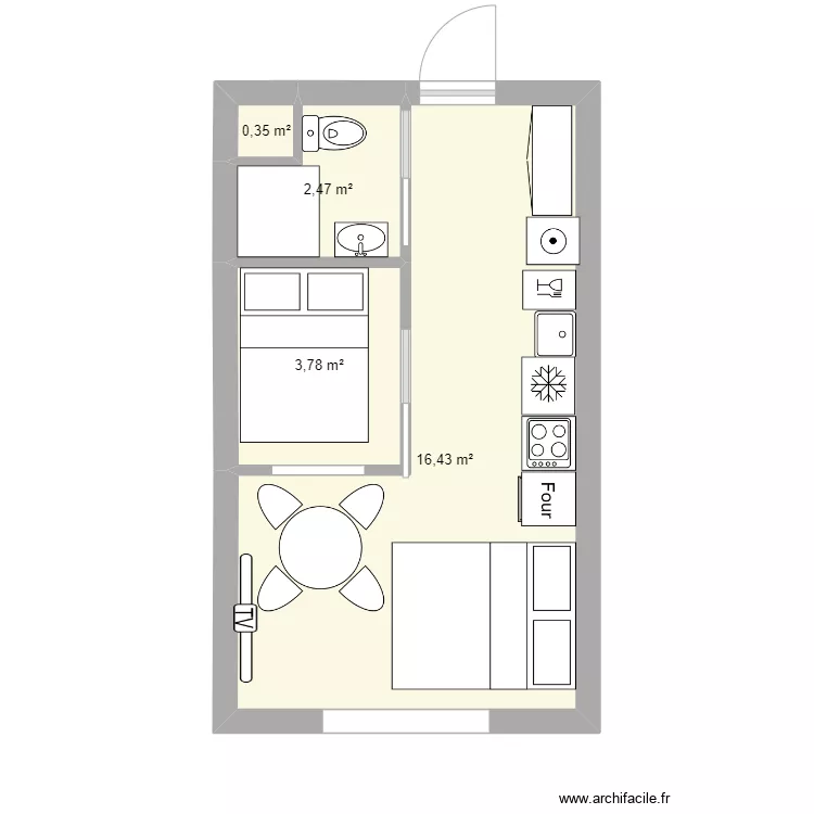 FLAINE N&deg; 2 . Plan de 