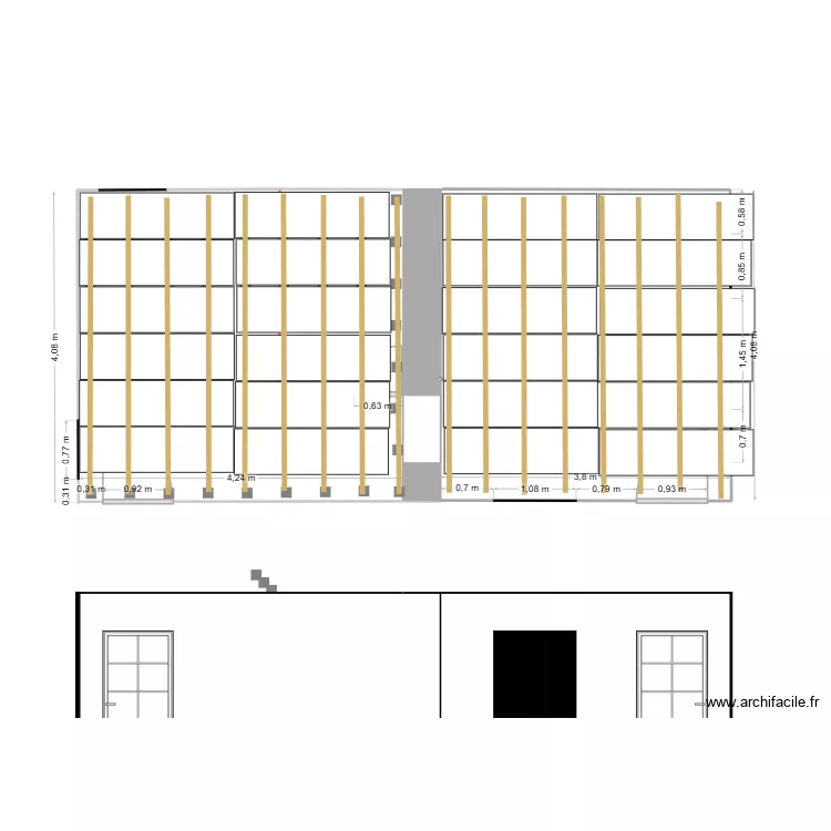 Armateddu 2 Bis. Plan de Armateddu 2 Bis. Plan de