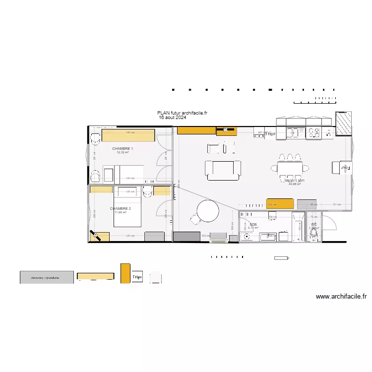 PLAN FUTUR  16 aout 2024. Plan de 