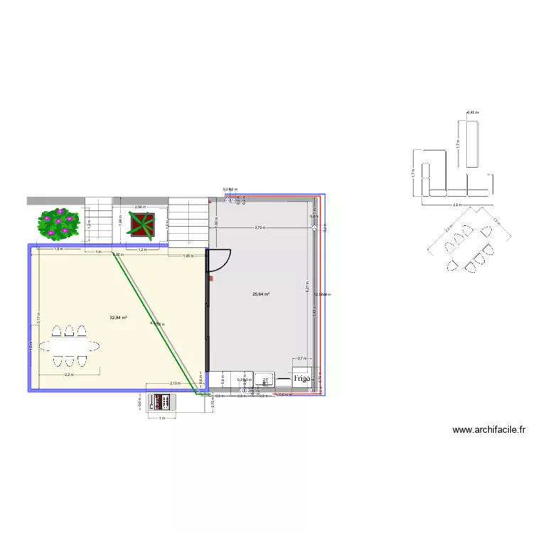 PLANABRISJARDIN2. Plan de 2 et 58 m² PLANABRISJARDIN2. Plan de 2 et 58 m²