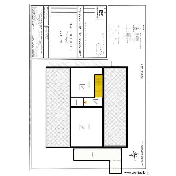MARRONNIERS 2 Wifi  &eacute;tage. Plan de 6 pièces et 1994 m²