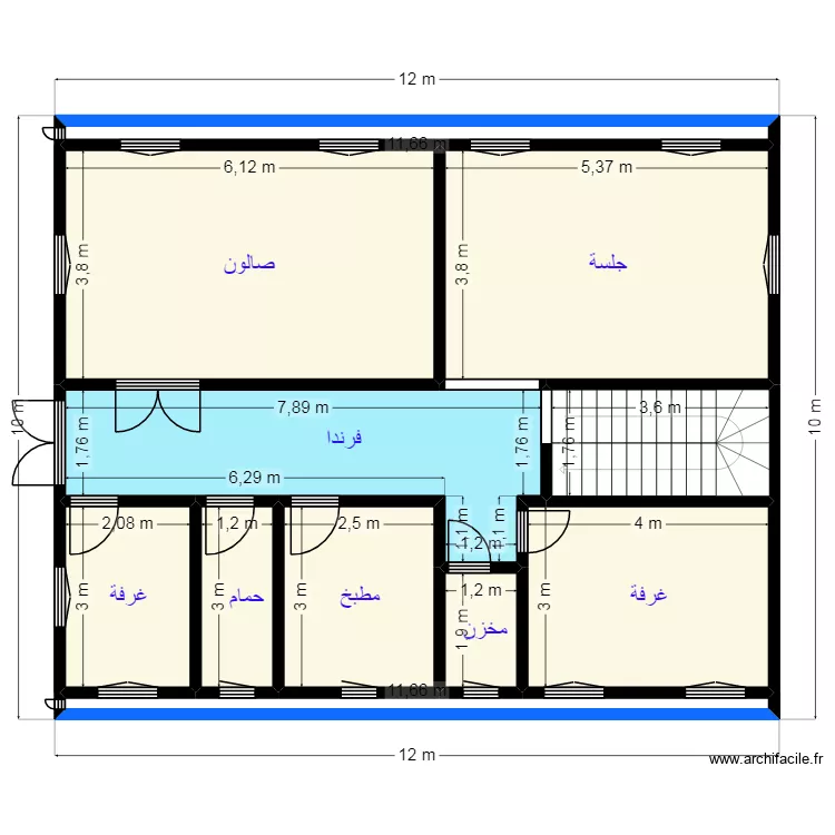 Plan 12X10 Client 36 28 83 03. Plan de 11 et 102 m² Plan 12X10 Client 36 28 83 03. Plan de 11 et 102 m²