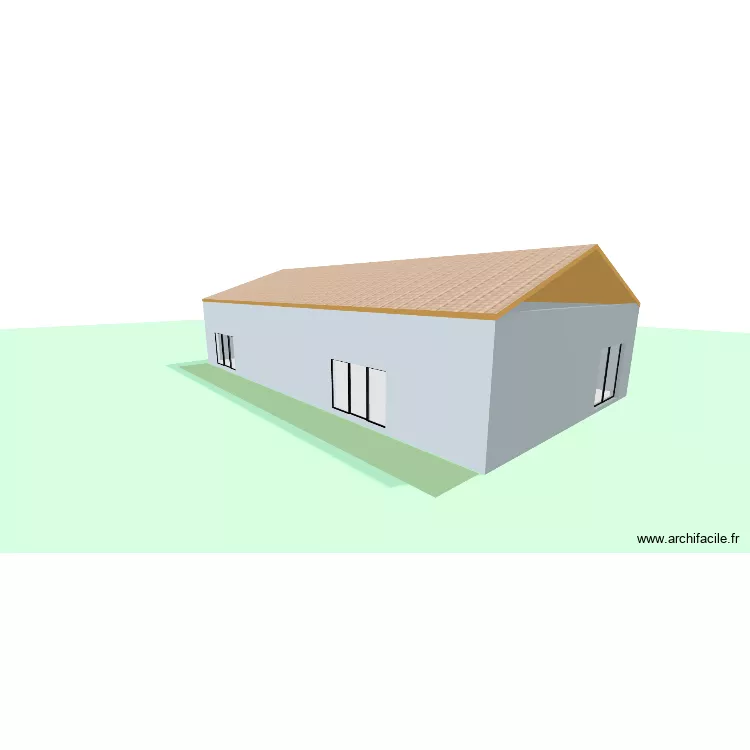ANDEM1. Plan de 1 pièce et 342 m²