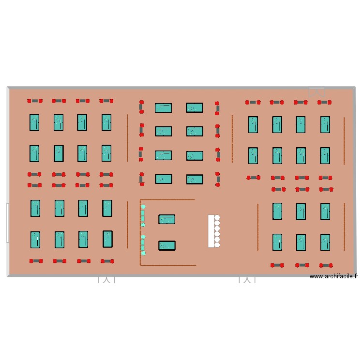 Plan TEST def. Plan de 1 pièce et 1046 m2