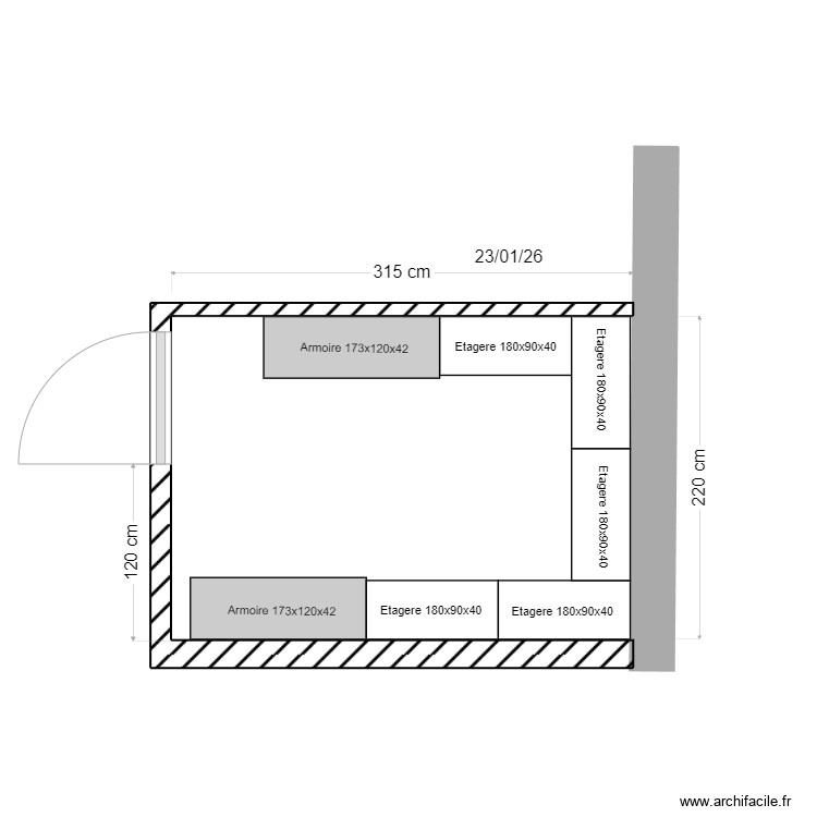 PLAN CAVE 23/01/26. Plan de 0 pièce et 0 m2