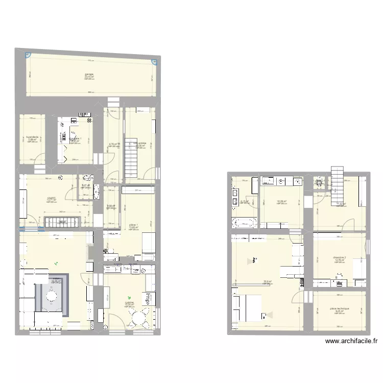 maison vanessa ameublement. Plan de 