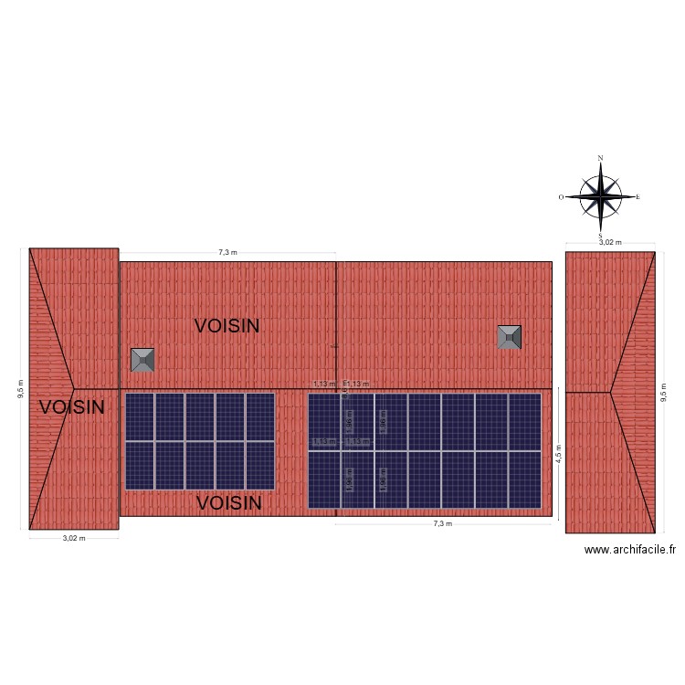 Reat Jay. Plan de 0 pièce et 0 m2