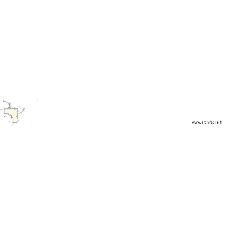 ehpad 1. Plan de 1 pièce et 2002 m2