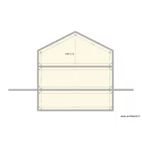 Mod&egrave;le coupe Cave rez  grenier