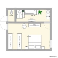 v2 salle de bain master bed