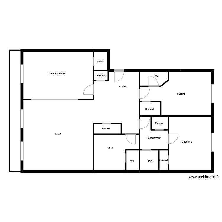 Plan original ICONIC Faisanderie. Plan de 14  et 230 m²