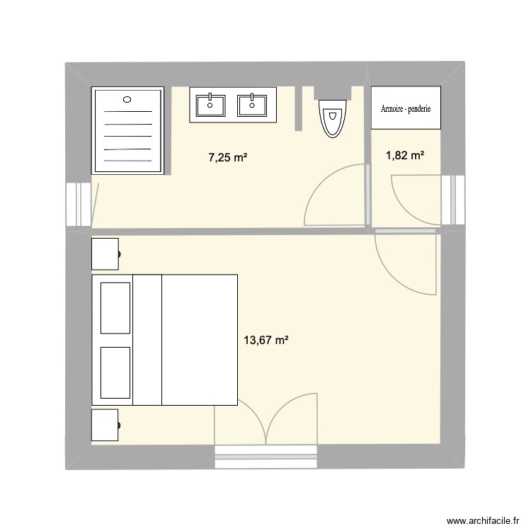 BERTHECOURT. Plan de 0 pièce et 0 m2