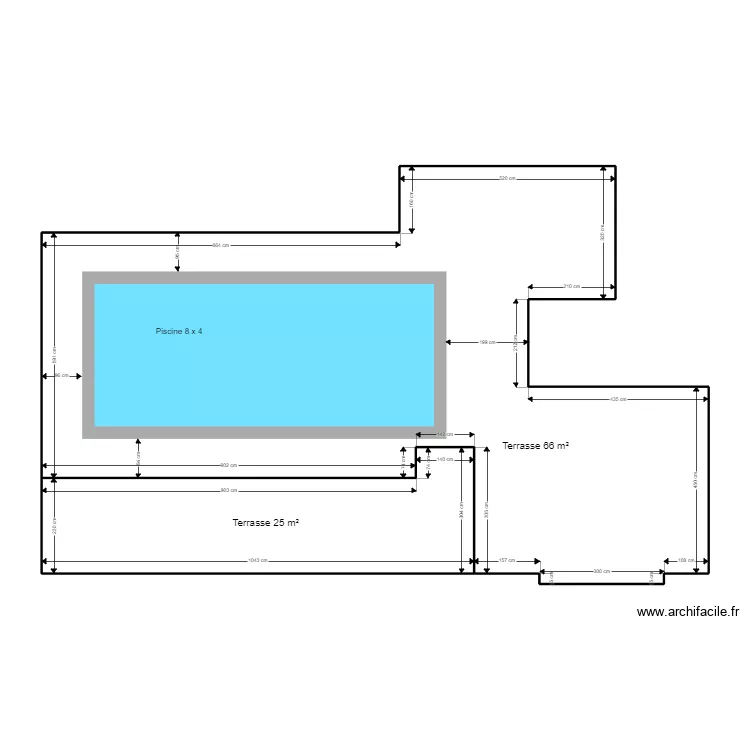 BATY. Plan de 