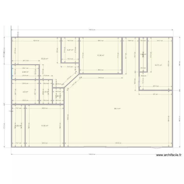 NORAIE FOLLE 3. Plan de 