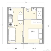Bungalow01 - 25m2