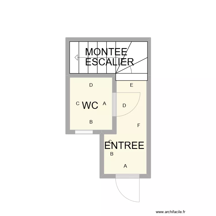 ETAGE 02 NIMES STUDIO PLB. Plan de ETAGE 02 NIMES STUDIO PLB. Plan de
