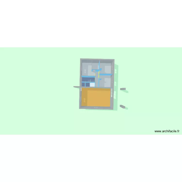 PLAN ALEXANDRE 1/2 S-SOL vierge. Plan de PLAN ALEXANDRE 1/2 S-SOL vierge. Plan de