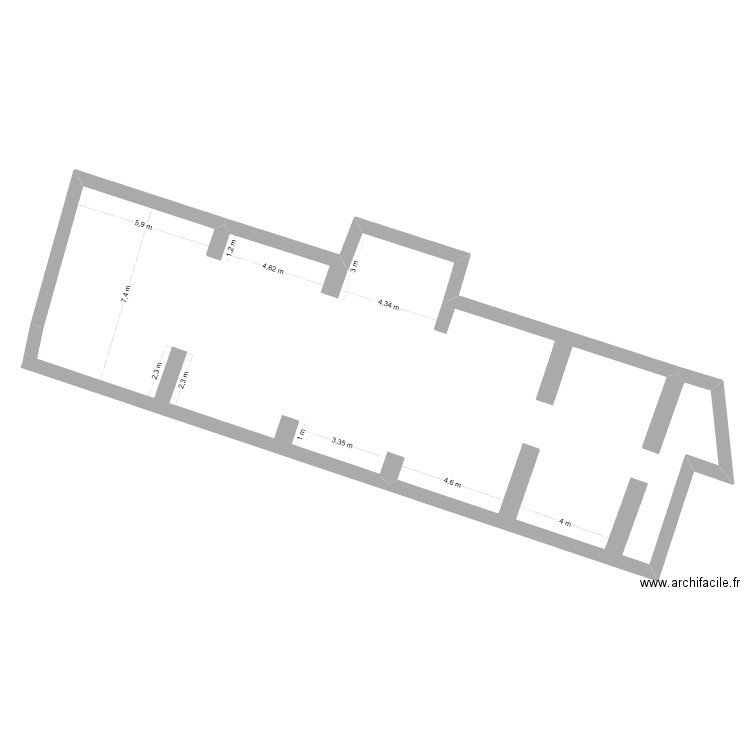 PLAN RDC SOUDAN. Plan de 0 pièce et 0 m2
