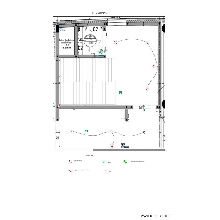 R+2 SIGNAL. Plan de 0 pièce et 0 m2