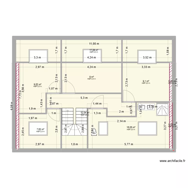 Guilligomarc'h. Plan de 