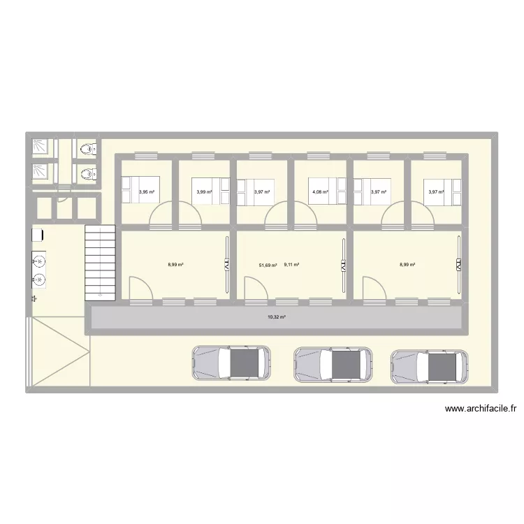 FUTURE. Plan de 18 et 197 m² FUTURE. Plan de 18 et 197 m²