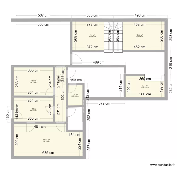 Jacqueville 1. Plan de Jacqueville 1. Plan de