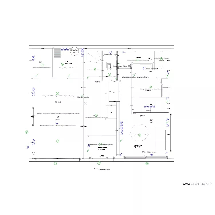Richebourg Sous Sol. Plan de 