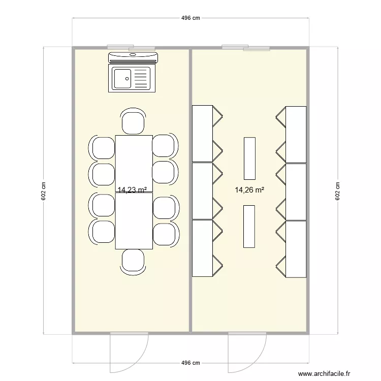 CIMAT CHANTIER BEAUCHASTEL. Plan de 
