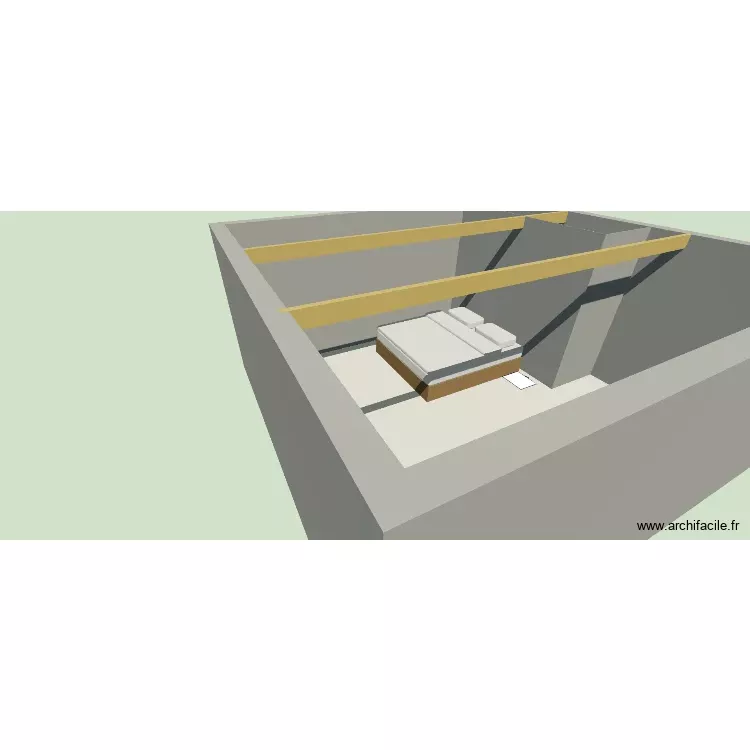 etagze 2. Plan de 2 Pièces et 27 m²