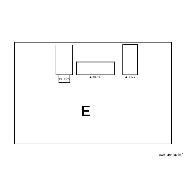 cgdis Conteneurs. Plan de 5 pièces et 84 m2