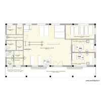 CPLR - B&acirc;timent service kin&eacute; &eacute;quip&eacute; avec L&eacute;gende