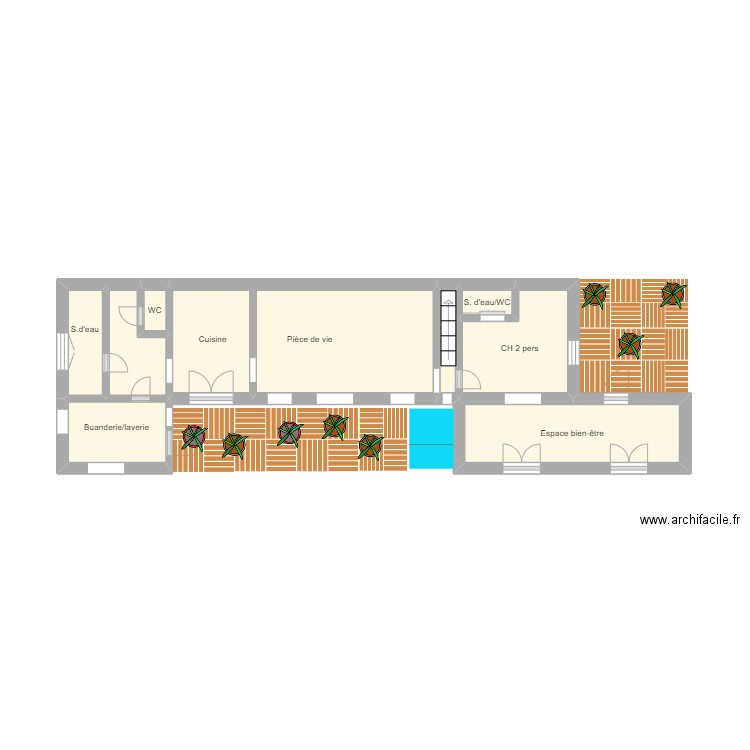 RDC Brancourt-en-Laonnois. Plan de 0 pièce et 0 m2