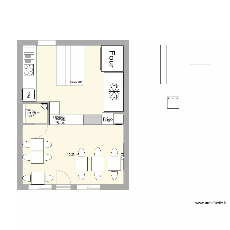 la casa 5. Plan de 